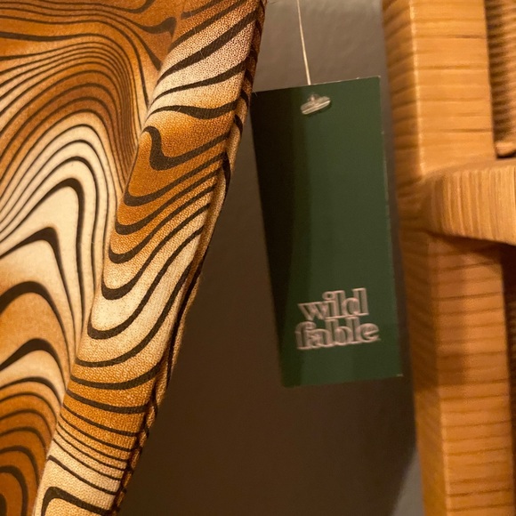 Cotton Flares✌️☮️ 🌼 Wild Fable Flares Boho Hippie Flare Pants NEW - Picture 2 of 7